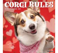 Corgi Rules 2026 Wall Calendar