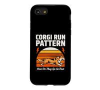 Corgi Run Pattern How Do They Go So Fast Case for iPhone SE (2020) / 7/8