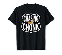 Corgi Runner Funny Chasing Chonk Value Graphic T-Shirt, Men, Black, XL