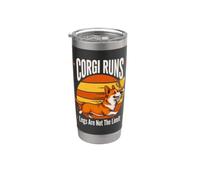 Corgi Runs Legs are Not The Limit Stainless Steel Insulated Tumbler