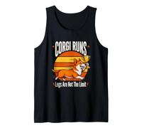 Corgi Runs Legs are Not The Limit Tank Top