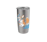 Corgi Scuba Diver Under Water Diving Scuba Divers Stainless Steel Insulated Tumbler