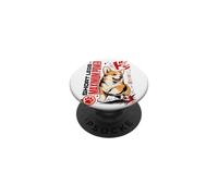 Corgi Short Legs Maximum Power Comic Style PopSockets Adhesive PopGrip