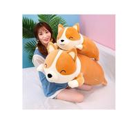 Corgi Squishmallow Giant Plush Pillow 60cm - Cute Corgi Dog Stuffed Toy