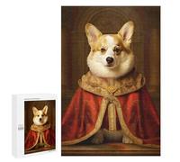 Corgi The Pope Adult Puzzle, 1000 PCS, Relaxing Jigsaw Activity, A Satisfying Project for Experienced Puzzlers, at Home