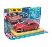 CORGI TOYS DIECAST 1/43 RE-CREATION JAGUAR E-TYPE 2+2 4.2 LITRE COUPE RED #335