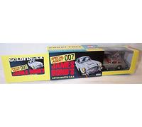 Corgi toys james bond goldfinger aston martin DB5 silver car with working features 1:43 scale diecast model