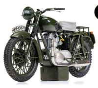Corgi Triumph TR6 Trophy Motorcycle The Great Escape with dirty effects CC08501