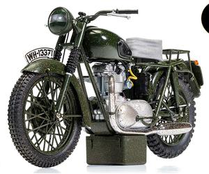 Corgi Triumph TR6 Trophy Motorcycle The Great Escape with dirty effects CC08501