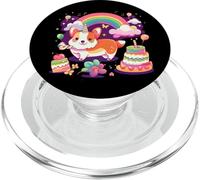 Corgi Unicorn Rainbow Cake PopSockets PopGrip for MagSafe