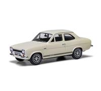 Corgi Diecast Model Vehicles - VA09532 Ford Escort MkI Twin Cam, Ermine White, Men & Women Souvenir Gifts from UK - Small Die Cast Toy Car Models for Boys, Gift for Motor Enthusiasts