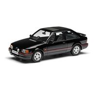 Corgi Diecast Model Vehicles - VA14307B Ford Mk4 XR3i, Black, Men & Women Souvenir Gifts from UK - Small Die Cast Toy Car Models for Boys, Gift for Motor Enthusiasts