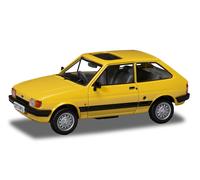 Corgi VA14404 Ford Fiesta Mk2 1.1L, Citrine Yellow Vanguards Die Cast Metal Collectible