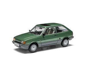 Corgi VA14405 Vanguards Ford Fiesta MkII Ghia 1/43 Scale Model Car Willow Green