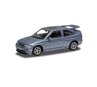 Corgi VA14808 Ford Escort RS Cosworth Auralis Blue Diecast Model Car - 1:43 Scale Vanguards Model Car Collection, Turbo Design & Detailed Interior, Pre-Built Diecast Cars