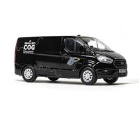 Corgi VA15105 Ford Transit Custom 300L1, Shadow Black (Richard Hammond's The Smallest Cog), Die-cast model for ages 14+, for adults and collectors