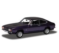 Corgi VA15407 Ford Capri Mk2 1.6 GT, Purple Velvet Vanguards Die Cast Metal Collectible