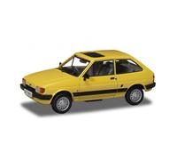 Corgi Vanguards 1:43 Ford Fiesta Mk2 1.1L, Citrine Yellow Model Car VA14404