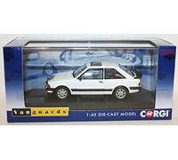 corgi vanguards ford escort MK3 RS1600I white car 1.43 scale diecast model by Corgi