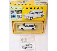 corgi vanguards snowberry white austin 1300 estate car 1.43 scale limited edition diecast model