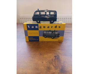 Corgi Vanguards VA10605 1/43 Morris J2 Minibus, Metropolitan Police SPG Boxed