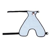 Corgi Waterproof Belly Bib - Stain-Resistant Outdoor Dog Apron | Abdominal Protection & Cold-Prevention Pet Clothing for Medium-Sized Dogs (Blue (Male),M)