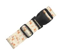 Corgi With Bones And Words, Adjustable Luggage Straps for Suitcases Packing Belts Travel Accessories