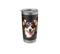 Corgi x Welsh Corgi Portrait Stainless Steel Insulated Tumbler