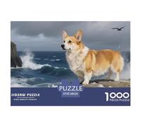 Corgi1000Pieces JigsawPuzzlesanimal ForAdults Challenging LargePiecePuzzles Age12+byth EducationalGames Brainteasing Adults Jigsaw Puzzle 38x26cm/1000pcs