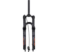 CORGLI 27.5/29 Inch Bicycle Front Fork, Magnesium Alloy Front Fork Rebound Adjustment, Straight Tube Wire-Controlled Mountain Bike Front Fork Shock Absorption and Shockproof C,29inch