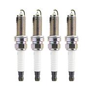 CORGLI Spark Plug for Nissan Qashqai 1.6L J10 NJ10 JJ10E Juke F15, 4 Pcs Dual Iridium Spark Plug 22401-1KT1B DILZKAR6A11 91691 HR16DE