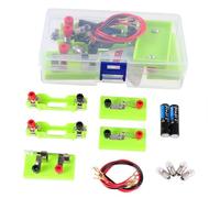 CORHAD 1 Set Simple Circuit Experiment Physics Teaching Tool for Lab Equipment for Education Interest Development Apparatus for Circuit and Learning