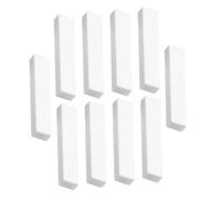 CORHAD 10 Pack Bone Nut Replacement for Acoustic Guitar Guitar Nut Blanks Made of Beef Bone Easy to Install