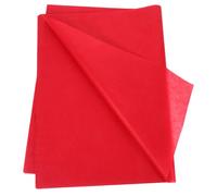 CORHAD 100pcs Handmade Origami Copy Paper Red Creative Present Wrapping Tissue Paper for Bouquet Packaging DIY Floral Wraps Party Decorations