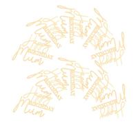 CORHAD 10pcs Acrylic Happy Birthday Mom Cake Toppers Cake Decoration for Mother's Day Birthday Party Favors Family Bonding Cupcake Picks