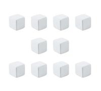 CORHAD 10pcs Calcium Blocks for Tortoises and Freshwater Turtles, Mineral Molar Cubes for Reptile Teeth Grinding, Aquarium Water Stabilizer and Dechlorinator for Turtle Health