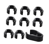 CORHAD 10pcs Flexible Microphone Cable Holders Durable Mic Cable Clips for Organizing and Managing Mic Cords Stands and Studios