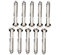 CORHAD 10pcs Guitar Bridge Pickup Screws String Fixing Screws for Tremolo Compact Replacement for Electric Guitars Easy to Install Practical and Professional Tool