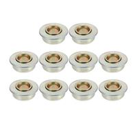 CORHAD 10pcs Heavy Duty Wheelchair Caster Bearing for Front Fork with Steel Bowl-Shaped Design, Increased Axial Load Capacity and Reduced Friction, Easy Installation for Indoor Wheelchair