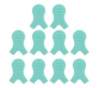 CORHAD 10Pcs Lash Perm Brushes Eyelash Lift Curling Gasket Plastic Eyelash Curlers for Extension Application and Natural Lash Lifting