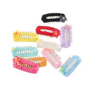 CORHAD 10pcs Lightweight Dog Hair Clips for Pets Small Snap Barrettes for Cats and Dogs Easy to Wear Hair Accessories for Grooming and Styling Multipurpose Pet Management Clips
