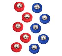 CORHAD 10pcs Mini Shuffleboard Pucks Set for Compact Tabletop Curling Game for Indoor Family Interaction Portable Space Saving Design to Develop Motor Skills and Coordination