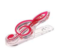 CORHAD 10pcs Piano Score Clips Music Book Clip Holder Practical Pp Material to Hold Sheets and Keep Music Pages from Blowing for Boys and Girls Style