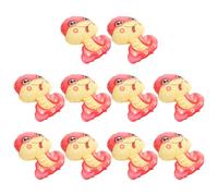 CORHAD 10pcs Red Snake Balloon Party Decoration for 2025 Year the Snake, Sturdy Plastic Material and Resistant to Bursting, for Spring Festival and Birthday Parties