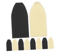 CORHAD 10pcs Violin Bow Tips Plastic Caps with White and Black Covers, Violin Viola Accessories for Bow Protection and Horsetail Guard, Suitable for Violinists and String Instrument Repairs