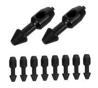CORHAD 10pcs Wear-resistant Rubber Band Inserts for Spearfishing Plastic Stabilizers for DIY Diver Fishing Gear Repair and Enhanced Shooting Stability