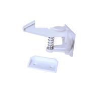 CORHAD 12pcs Safety Cabinet Locks Invisible Proofing Latches with Adhesive for Cupboards Security Protection No Drilling Installation