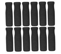 CORHAD 12pcs Soft Nonslip Handle Grips for Walking Aid Crutch Handle Pads Sponge Covers for Elderly and Disabled Use