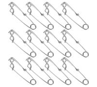 CORHAD 12pcs Stainless Steel Fishing Snap Clips Heavy Duty Closed Open Eye Connectors for Sea Fishing Lure Clips Saltwater Hook Connectors Quick Release Offshore Tackle Accessories