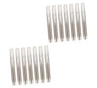 CORHAD 14pcs Quality Harp String Pins Tuning Pegs for Lyre Harpsichord Metal Pins